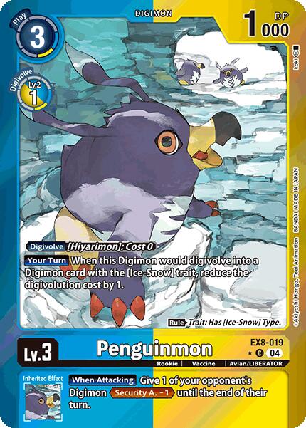 Penguinmon (Limited Foil) [EX8-019] [Chain of Liberation] Foil