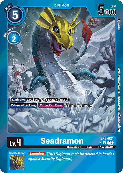 Seadramon (Limited Foil) [EX8-021] [Chain of Liberation] Foil