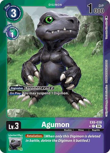 Agumon (Limited Foil) [EX8-038] [Chain of Liberation] Foil