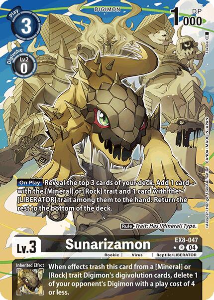 Sunarizamon (Alternate Art) [EX8-047] [Chain of Liberation] Foil