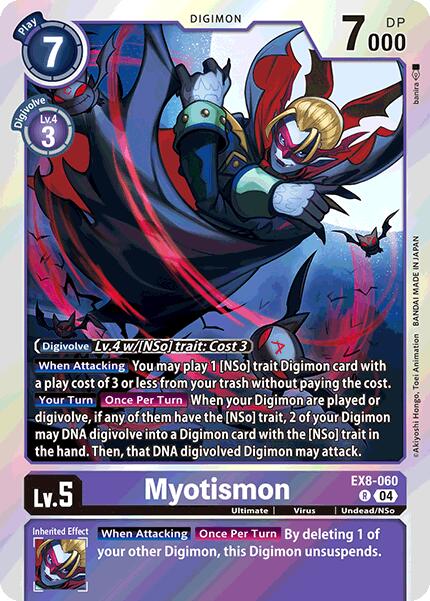 Myotismon [EX8-060] [Chain of Liberation] Foil