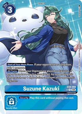 Suzune Kazuki (Alternate Art) [EX8-066] [Chain of Liberation] Foil