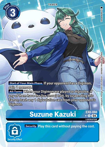 Suzune Kazuki (Alternate Art) [EX8-066] [Chain of Liberation] Foil