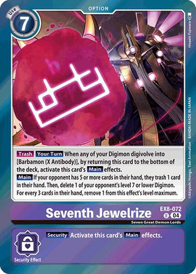 Seventh Jewelrize [EX8-072] [Chain of Liberation] Foil