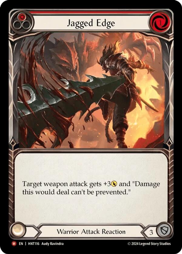 Jagged Edge [HNT116] [The Hunted] Rainbow Foil