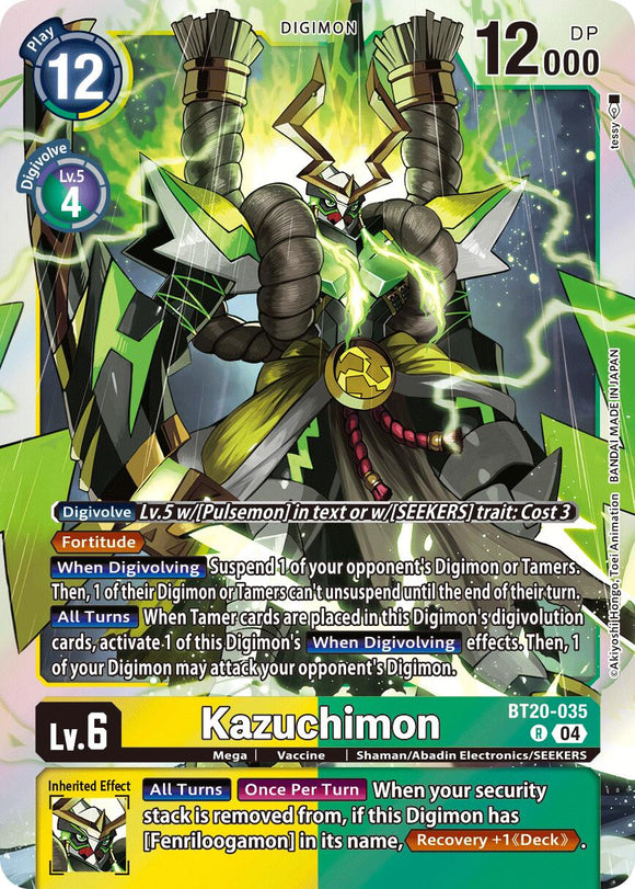 Kazuchimon [BT20-035 R] [Release Special Booster 2.5] Foil