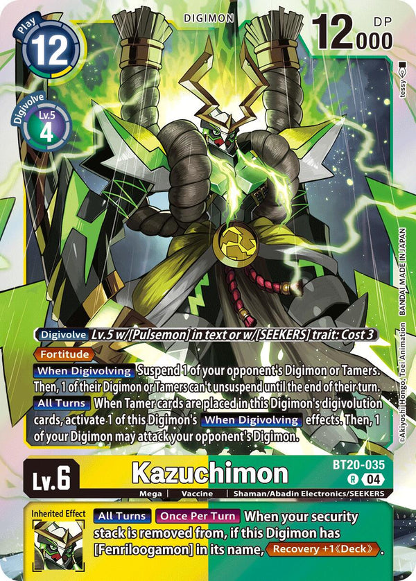 Kazuchimon [BT20-035] [Release Special Booster 2.5] Foil