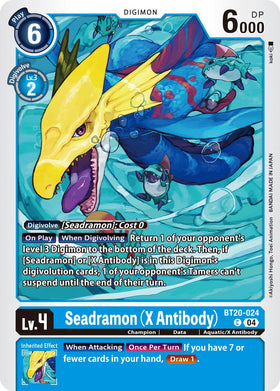 Seadramon (X Antibody) [BT20-024] [Release Special Booster 2.5]