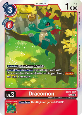 Dracomon [BT20-007] [Release Special Booster 2.5] Foil