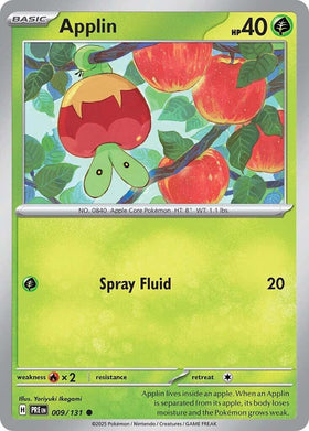 Applin [009/131] [Prismatic Evolutions] Reverse Holofoil
