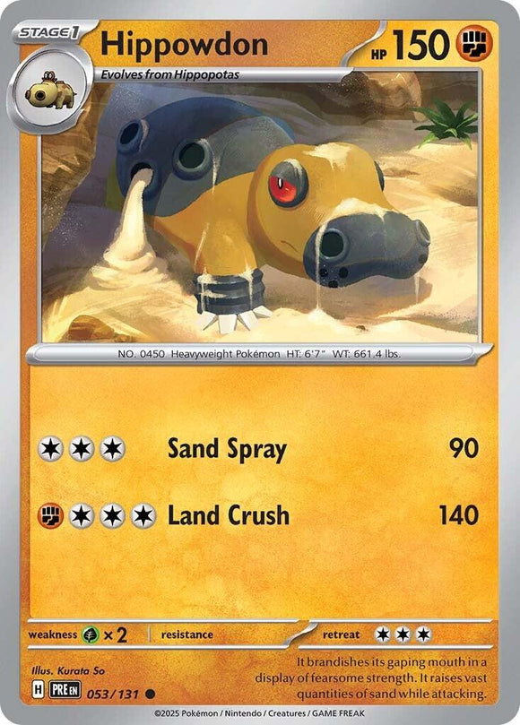 Hippowdon [053/131] [Prismatic Evolutions]