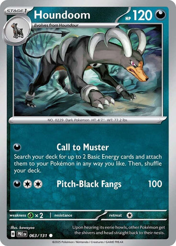 Houndoom [063/131] [Prismatic Evolutions]