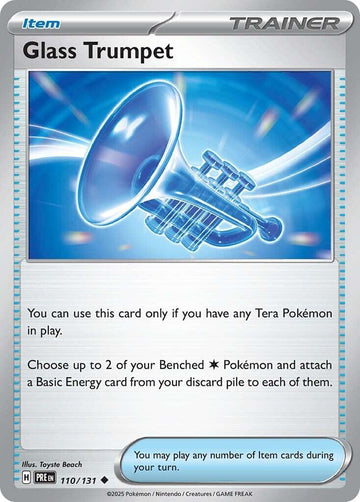 Glass Trumpet [110/131] [Prismatic Evolutions]
