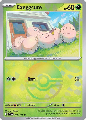 Exeggcute (Poke Ball Pattern) [001/131] [Prismatic Evolutions] Holofoil