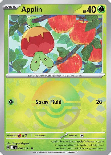 Applin (Poke Ball Pattern) [009/131] [Prismatic Evolutions] Holofoil