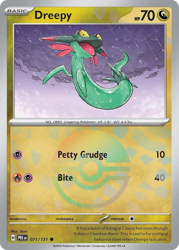 Dreepy (Poke Ball Pattern) [071/131] [Prismatic Evolutions] Holofoil