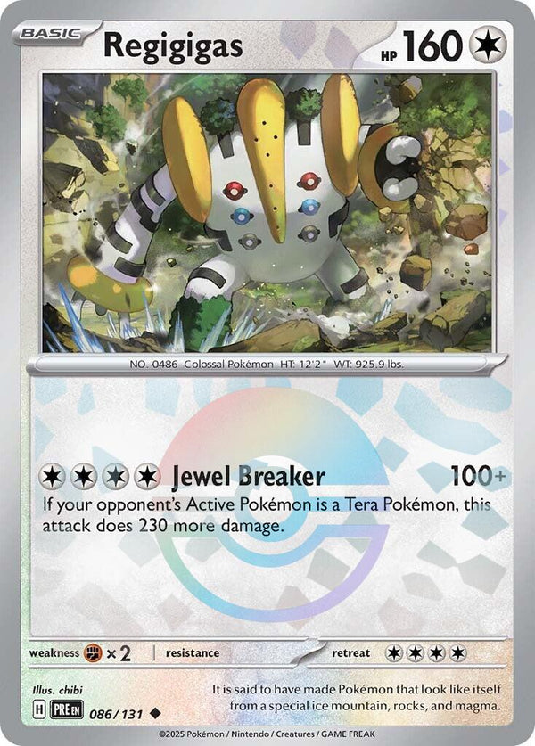 Regigigas (Poke Ball Pattern) [086/131] [Prismatic Evolutions] Holofoil
