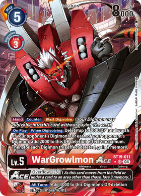 WarGrowlmon ACE (Alternate Art) [BT19-011] [Release Special Booster 2.5] Foil