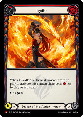 Ignite [HNT058] [The Hunted] Rainbow Foil