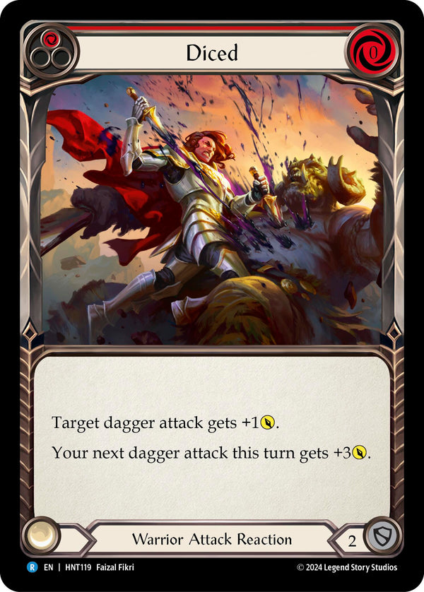 Diced (Red) [HNT119] [The Hunted]
