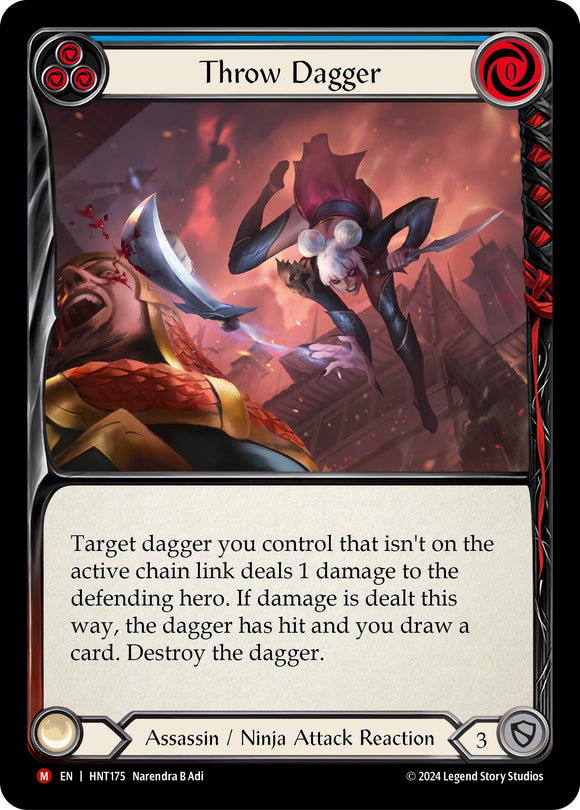 Throw Dagger [HNT175] [The Hunted]