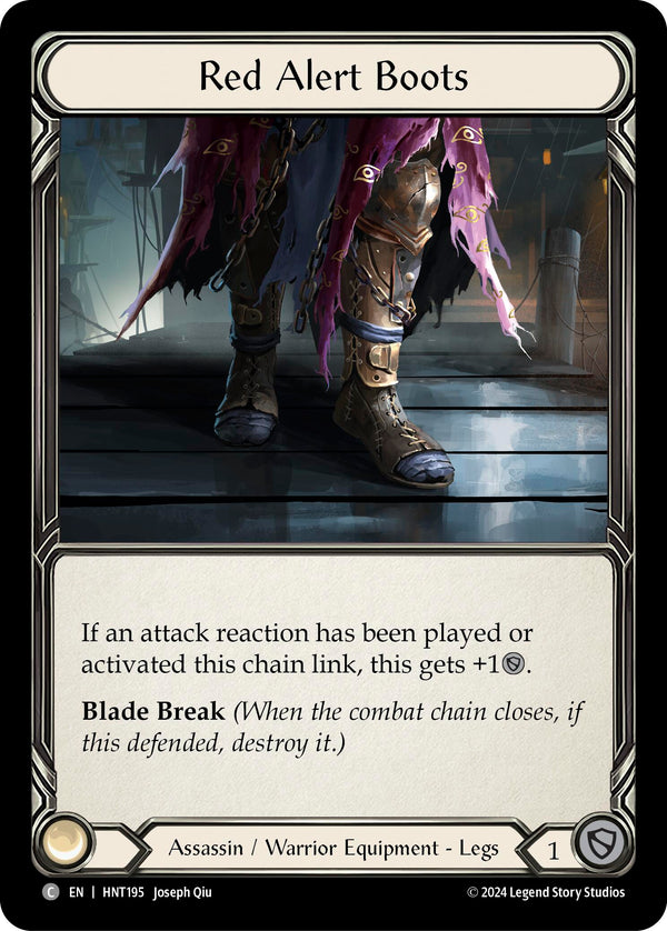 Red Alert Boots [HNT195] [The Hunted]