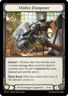 Misfire Dampener [HNT250] [The Hunted]