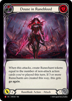Douse in Runeblood [HNT254] [The Hunted] Rainbow Foil