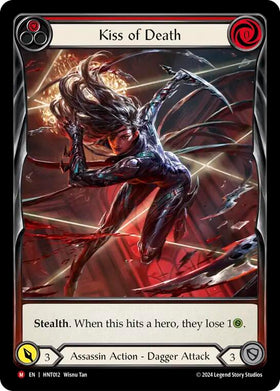 Kiss of Death (Extended Art) [HNT012] [The Hunted] Cold Foil