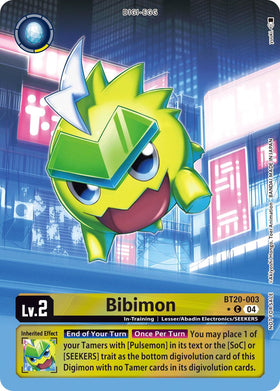 Bibimon (Release Special Booster 2.5: Box Promotion Pack) [BT20-003] [Release Special Booster 2.5] Foil