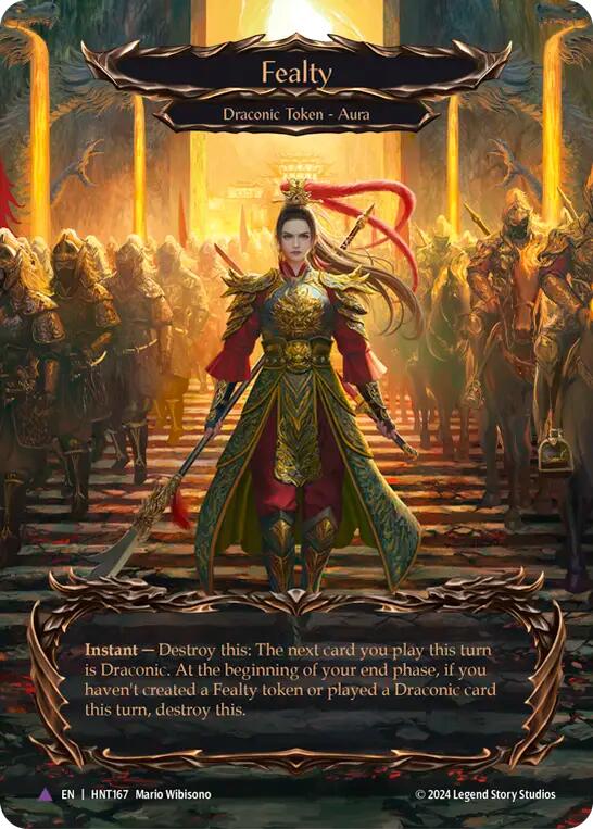 Fealty (Marvel) [HNT167] [The Hunted] Cold Foil