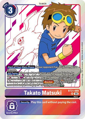 Takato Matsuki [BT21-089] [World Convergence] Foil