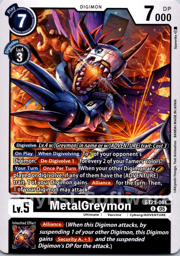 MetalGreymon [BT21-061] [World Convergence]