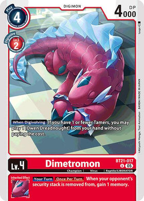 Dimetromon [BT21-017] [World Convergence]