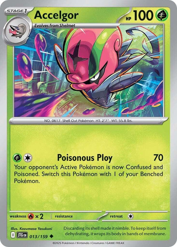 Accelgor [013/159] [Journey Together] Reverse Holofoil