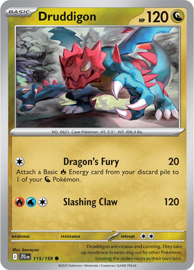 Druddigon [115/159] [Journey Together]