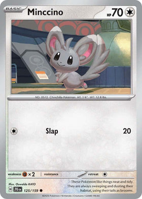 Minccino [125/159] [Journey Together] Reverse Holofoil