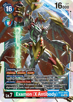 Examon (X Antibody) [BT21-052] [World Convergence] Foil