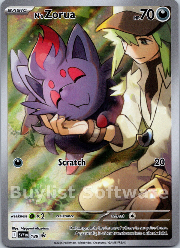 N's Zorua [189] [Scarlet & Violet Promo Cards] Holofoil