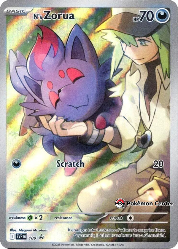 N's Zorua [189] [Scarlet & Violet Promo Cards] Holofoil