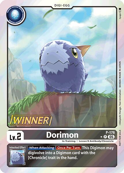 Dorimon (Store Tournament 2025 Vol.2 Winner Pack) [P-176] [Digimon Promotion Cards] Foil