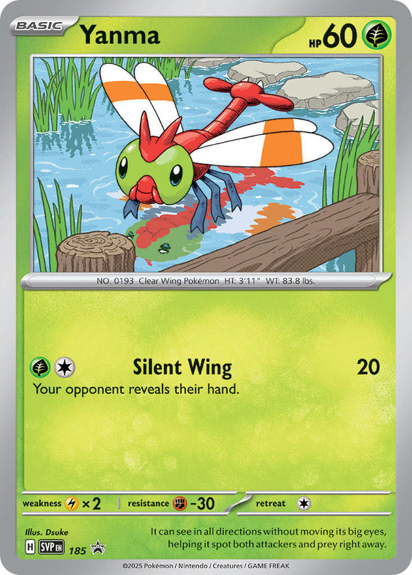 Yanma [185] [Scarlet & Violet Promo Cards] Holofoil