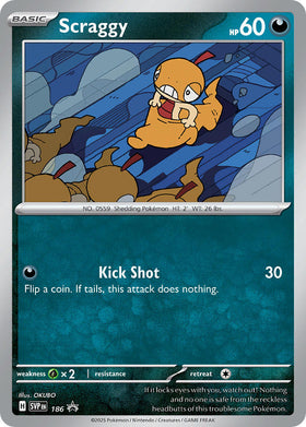 Scraggy [186] [Scarlet & Violet Promo Cards] Holofoil