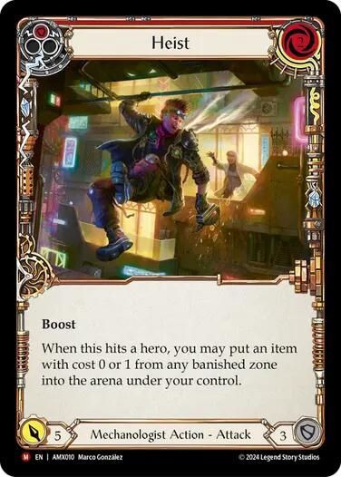 Heist [AMX010] [Armory Deck: Maxx Nitro]
