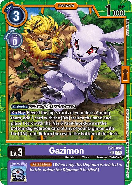 Gazimon [EX9-058 U] [Versus Monsters]