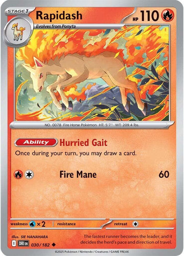 Rapidash [030/182] [Destined Rivals]