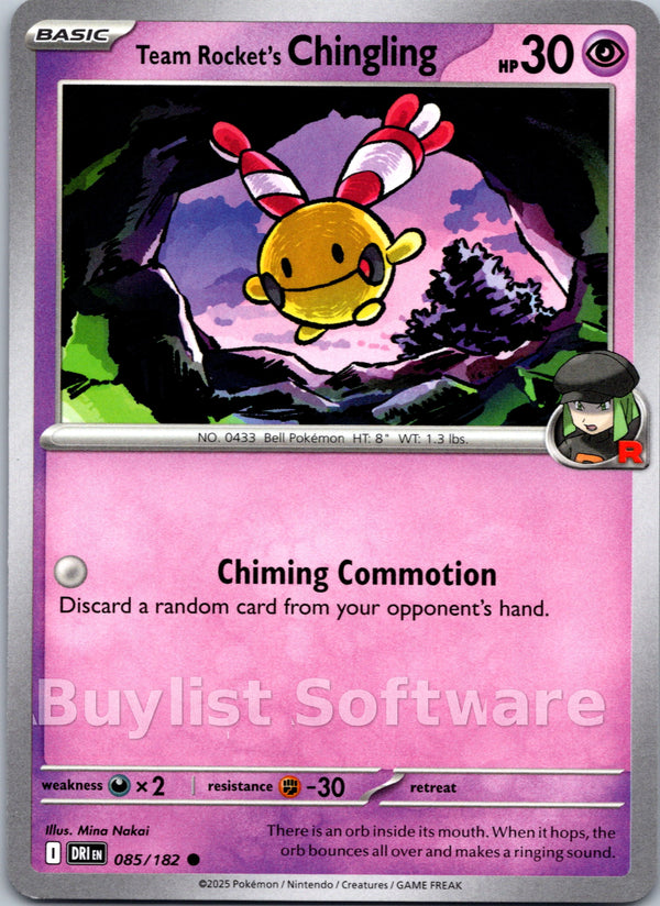 Team Rocket's Chingling [085/182] [Destined Rivals]