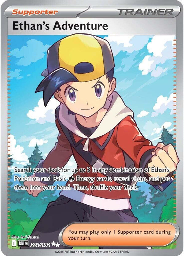 Ethan's Adventure [221/182] [Destined Rivals] Holofoil