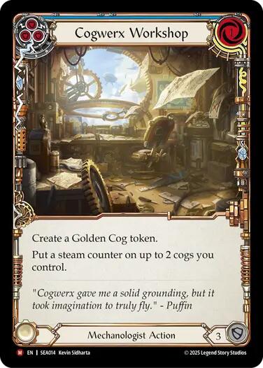 Cogwerx Workshop [SEA014] [High Seas] Rainbow Foil
