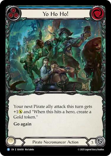 Yo Ho Ho! [SEA058] [High Seas] Rainbow Foil